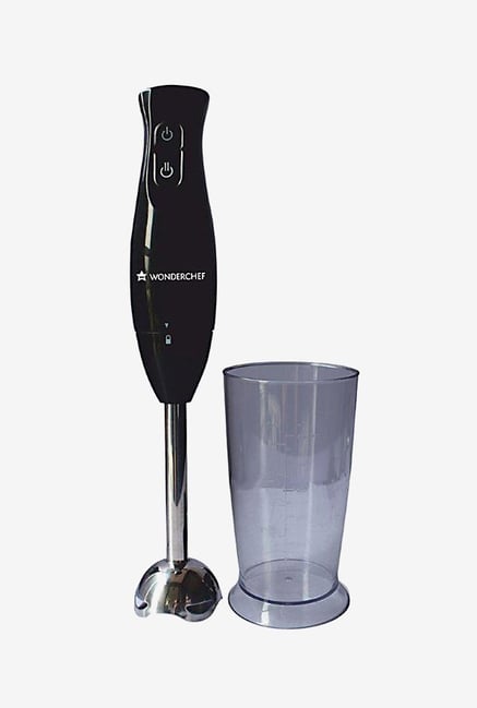 Wonderchef Prato 2 In 1 600ml 300 W Hand Blender (Black) Wonderchef Prato 2 In 1 600ml 300 W Hand Blender (Black)