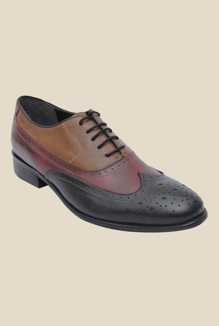 Salt 'n' Pepper Rafael Wine & Black Oxford Shoes Salt 'n' Pepper Rafael Wine & Black Oxford Shoes
