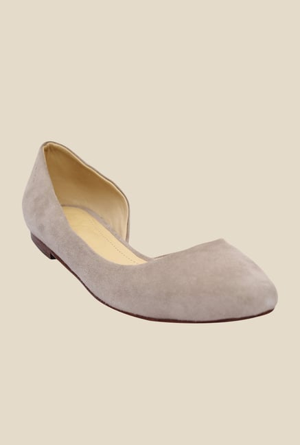 Salt 'n' Pepper Alisha Taupe D'orsay Shoes Salt 'n' Pepper Alisha Taupe D'orsay Shoes