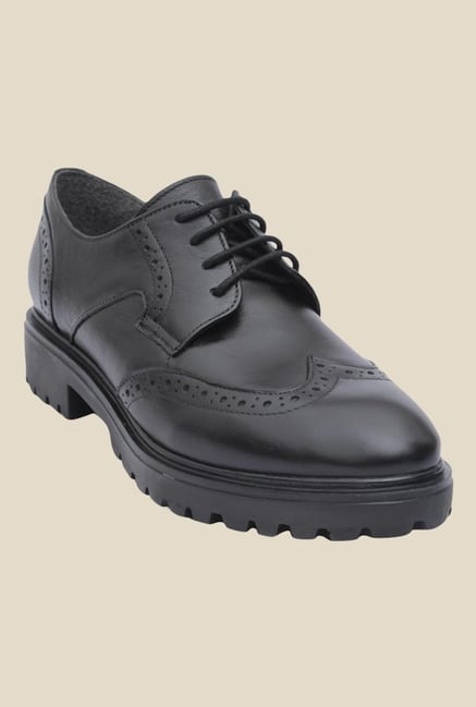 Salt 'n' Pepper Box Black Derby Shoes Salt 'n' Pepper Box Black Derby Shoes