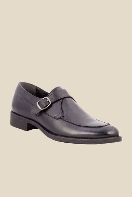 Salt 'n' Pepper Mixe Black Monk Shoes Salt 'n' Pepper Mixe Black Monk Shoes
