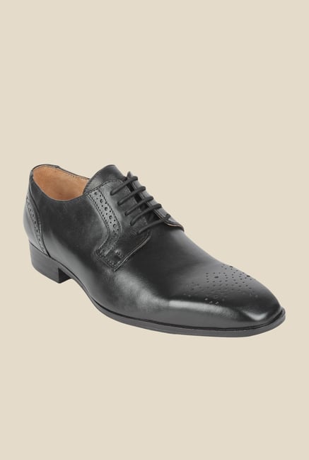 Salt 'n' Pepper Arman Black Derby Shoes Salt 'n' Pepper Arman Black Derby Shoes