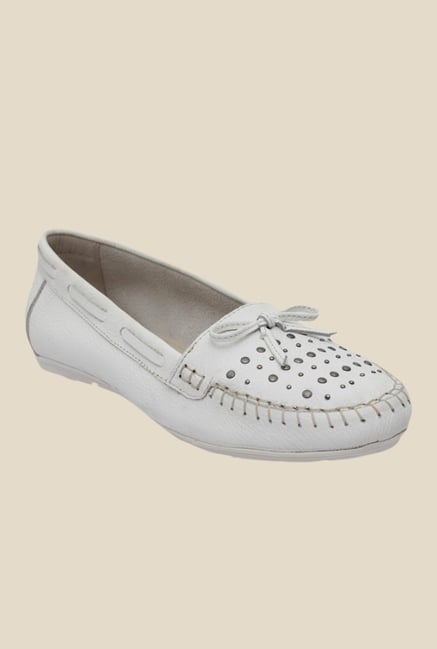 Salt 'n' Pepper Hanna White Boat Shoes Salt 'n' Pepper Hanna White Boat Shoes