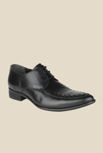 Salt 'n' Pepper Senator Black Derby Shoes Salt 'n' Pepper Senator Black Derby Shoes