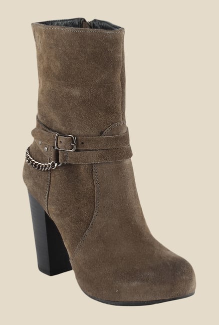 Salt 'n' Pepper Rebacca Camel Booties Salt 'n' Pepper Rebacca Camel Booties