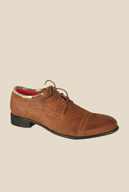 Salt 'n' Pepper Campari Brown Derby Shoes Salt 'n' Pepper Campari Brown Derby Shoes