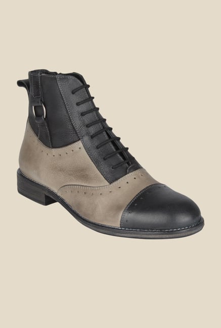 Salt 'n' Pepper Ray Black & Grey Casual Shoes Salt 'n' Pepper Ray Black & Grey Casual Shoes