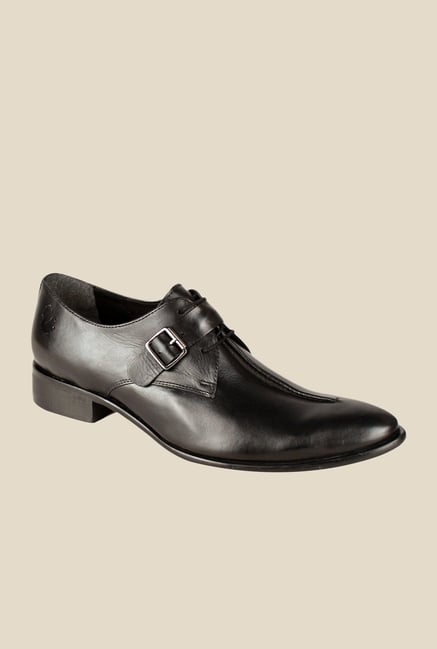 Salt 'n' Pepper Senator Black Derby Shoes Salt 'n' Pepper Senator Black Derby Shoes