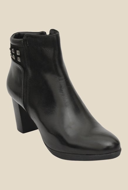 Salt 'n' Pepper Ryana Black Casual Boots Salt 'n' Pepper Ryana Black Casual Boots