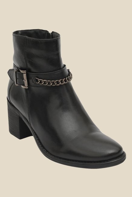 Salt 'n' Pepper Elle Black Booties Salt 'n' Pepper Elle Black Booties