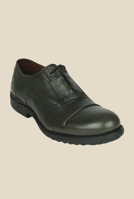 Salt 'n' Pepper Surpunch Green Oxford Shoes Salt 'n' Pepper Surpunch Green Oxford Shoes
