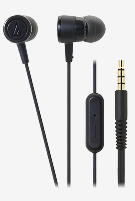 Audio Technica ATH-CKL220iS Inner-Ear Headphones (Black) Audio Technica ATH-CKL220iS Inner-Ear Headphones (Black)