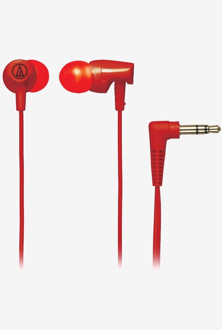 Audio Technica ATH-CLR100 In-Ear Headphones (Red) Audio Technica ATH-CLR100 In-Ear Headphones (Red)