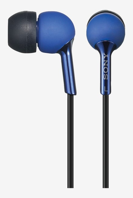 Sony Mdr-Ex55 Ex Headphones (Blue) Sony Mdr-Ex55 Ex Headphones (Blue)