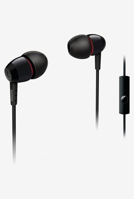 Philips SHE7005/00 In-Ear Headphone with In-Line Mic (Black) Philips SHE7005/00 In-Ear Headphone with In-Line Mic (Black)