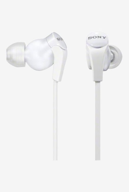 Sony MDR-XB30EX Extra-Bass Stereo Headphone White Sony MDR-XB30EX Extra-Bass Stereo Headphone White