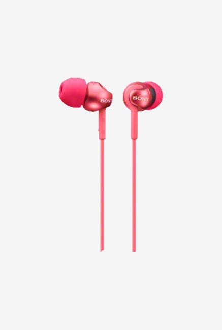 SONY inner ear receiver headphone MDR-EX110LP/P Light Pink SONY inner ear receiver headphone MDR-EX110LP/P Light Pink