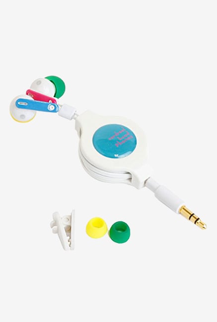 VERTEX Retractable Type Earphones For Smartphone (Blue) VERTEX Retractable Type Earphones For Smartphone (Blue)