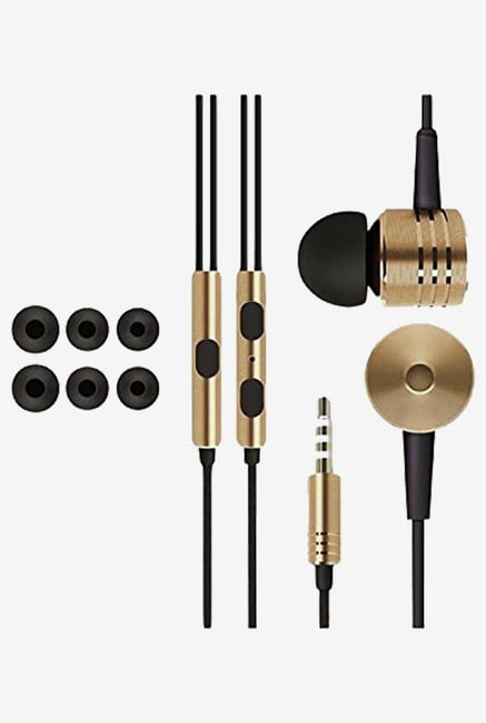 HoA SpF Piston Design Earphones (Gold) HoA SpF Piston Design Earphones (Gold)
