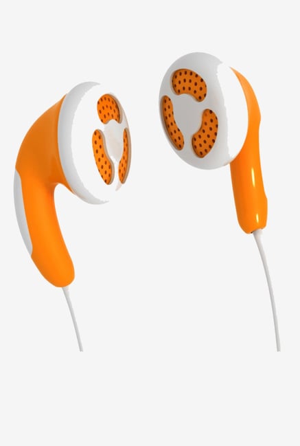 Maxell 719203 Lightweight Ear Bud (Orange) Maxell 719203 Lightweight Ear Bud (Orange)