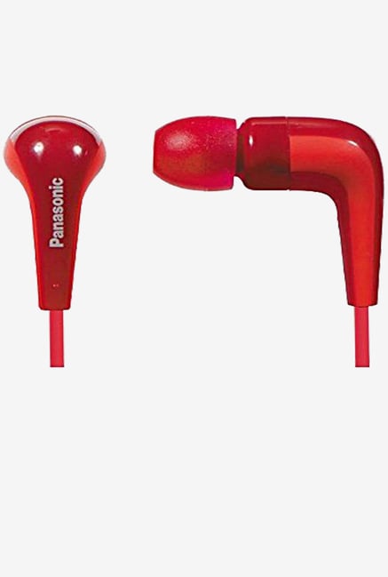 Panasonic RP-HJE140E-R In-Ear Headphone (Red) Panasonic RP-HJE140E-R In-Ear Headphone (Red)