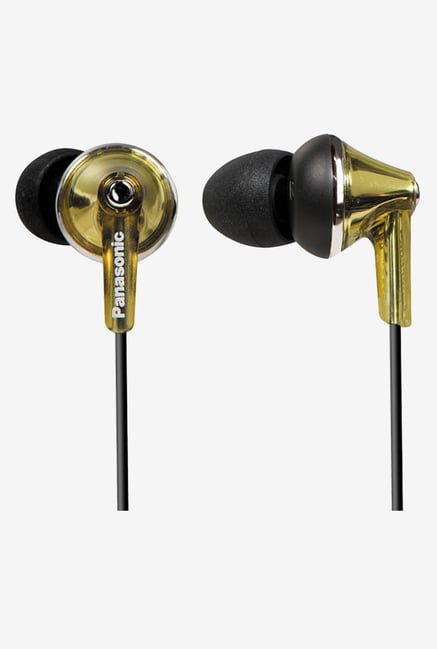 Panasonic RP-HJE190E-N In-Ear Headphone (Gold) Panasonic RP-HJE190E-N In-Ear Headphone (Gold)