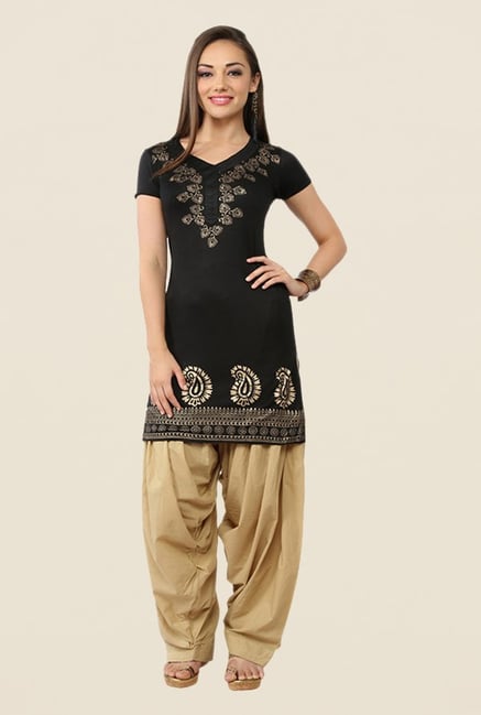 Ira Soleil Black Printed Kurti Ira Soleil Black Printed Kurti