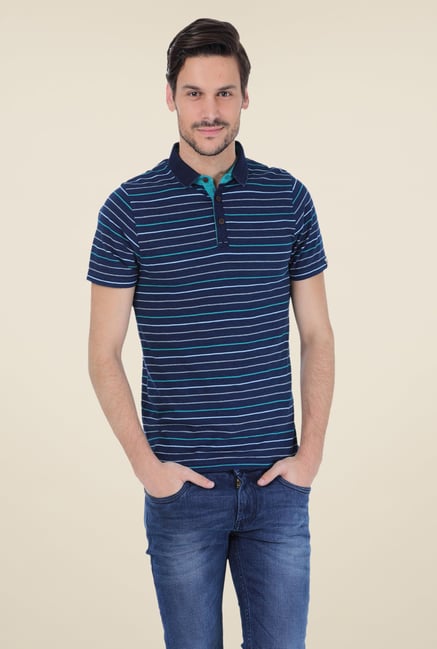 Basics Navy Polo T-shirt Basics Navy Polo T-shirt