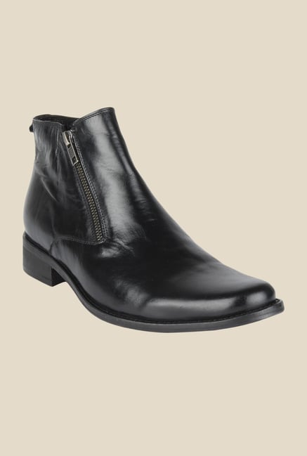 Salt 'n' Pepper Zindabad Black Formal Boots Salt 'n' Pepper Zindabad Black Formal Boots