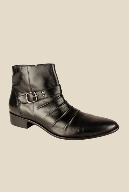 Salt 'n' Pepper Senator Black Monk Boots Salt 'n' Pepper Senator Black Monk Boots