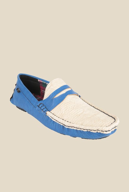 Wega Life Dulce Blue & Beige Loafers Wega Life Dulce Blue & Beige Loafers