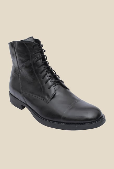 Salt 'n' Pepper Ray Black Derby Boots Salt 'n' Pepper Ray Black Derby Boots