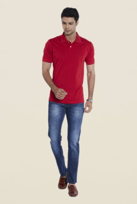 Park Avenue Blue Lightly Washed Jeans Park Avenue Blue Lightly Washed Jeans