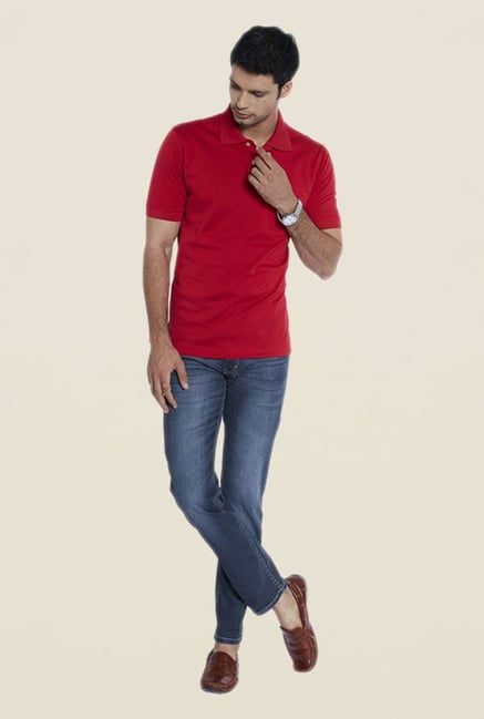 Park Avenue Blue Lightly Washed Jeans Park Avenue Blue Lightly Washed Jeans