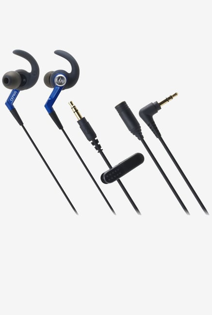 Audio-Technica ATH-CKP500 In The Ear Headphones (Blue) Audio-Technica ATH-CKP500 In The Ear Headphones (Blue)