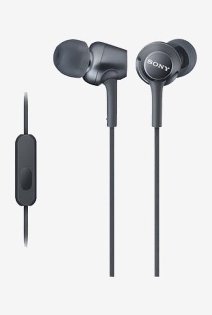 Sony MDR-EX250AP/B In the Ear Headphones with Mic (Black) Sony MDR-EX250AP/B In the Ear Headphones with Mic (Black)