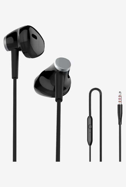 YISHEN A1 In the Ear Earbuds with Mic Earphones (Black) YISHEN A1 In the Ear Earbuds with Mic Earphones (Black)