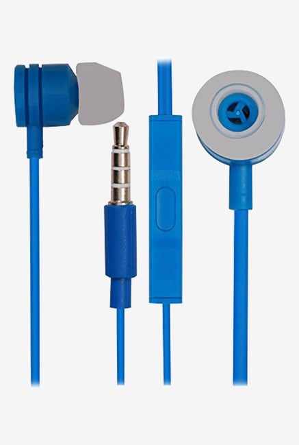 Jkobi In the Ear Bud Headset Earphones With Mic (Blue) Jkobi In the Ear Bud Headset Earphones With Mic (Blue)