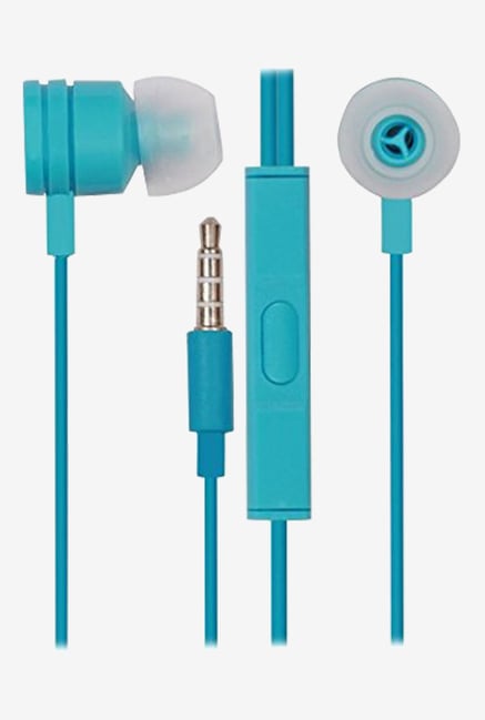 Jkobi In the Ear Bud Headset Earphones With Mic (Blue) Jkobi In the Ear Bud Headset Earphones With Mic (Blue)