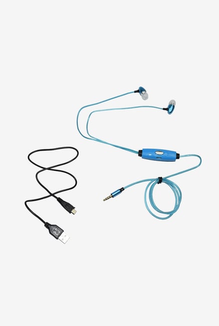 Pashion LED Flashing In the Ear Headphone (Blue) Pashion LED Flashing In the Ear Headphone (Blue)