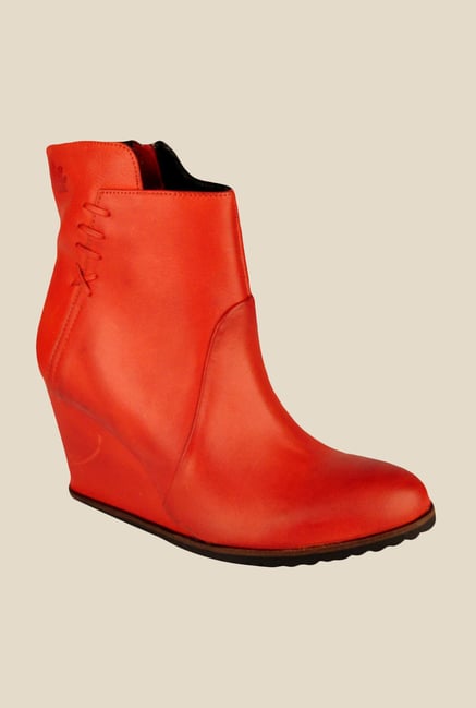 Salt 'n' Pepper Fevi Red Booties Salt 'n' Pepper Fevi Red Booties
