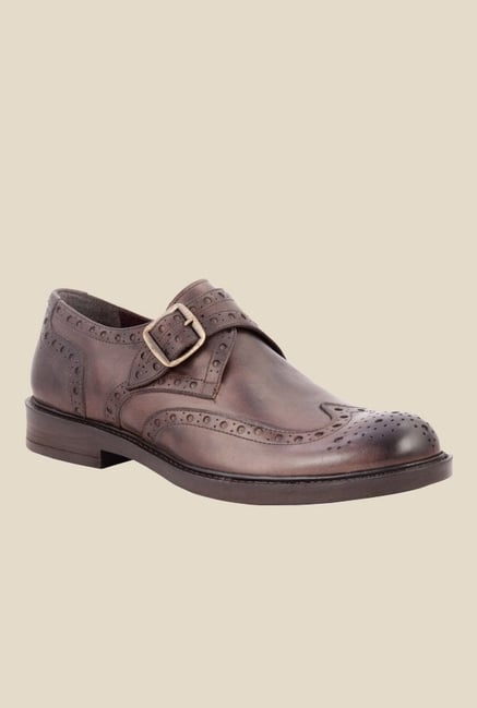 Salt 'n' Pepper Antartic Brown Brogue Shoes Salt 'n' Pepper Antartic Brown Brogue Shoes