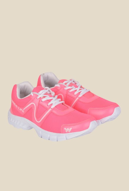 Wega Life Air Pink & White Running Shoes Wega Life Air Pink & White Running Shoes