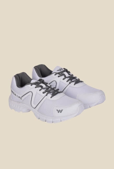 Wega Life Air White & Grey Running Shoes Wega Life Air White & Grey Running Shoes