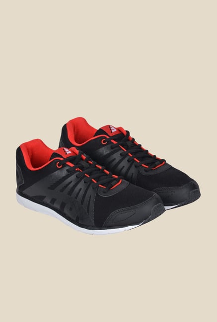 Lotus Bawa Black & Red Running Shoes Lotus Bawa Black & Red Running Shoes
