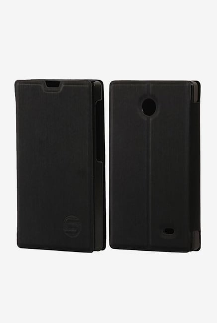 Stuffcool Flip Cover for Nokia X (Black) Stuffcool Flip Cover for Nokia X (Black)