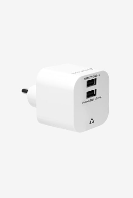 Stuffcool WCSMT2-WHT USB Charger (White) Stuffcool WCSMT2-WHT USB Charger (White)