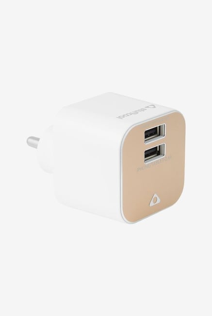 Stuffcool WCZNT-GLD USB Charger (Golden) Stuffcool WCZNT-GLD USB Charger (Golden)
