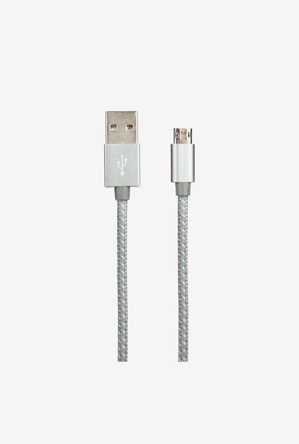 Stuffcool MIREV-GRY 1.5 m USB Cable (Grey) Stuffcool MIREV-GRY 1.5 m USB Cable (Grey)