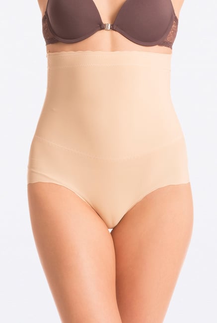 Pretty Secrets Beige Seamless High Waist Shaping Brief Pretty Secrets Beige Seamless High Waist Shaping Brief